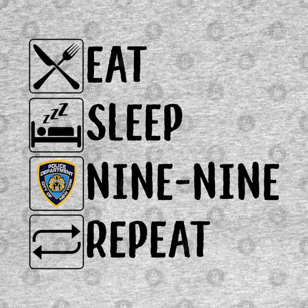 eat, sleep, nine nine, repeat by Lizzie081194